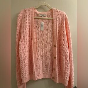 LOFT Light Pink Women's Cardigan